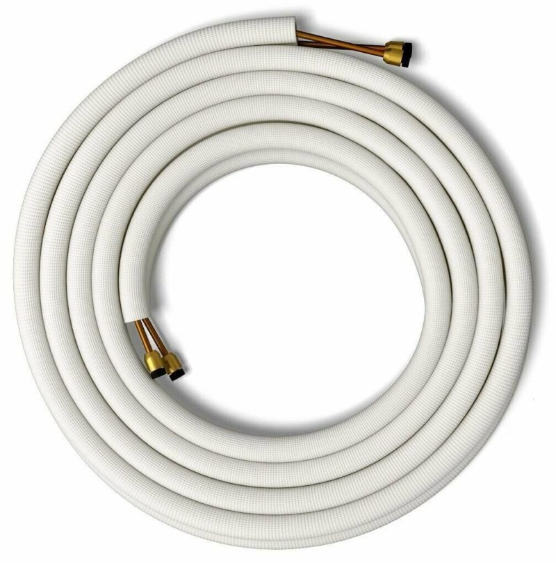 EXTRA Insulated Copper Line Set for 9,000 BTU Mini Split A/C (15 FEET